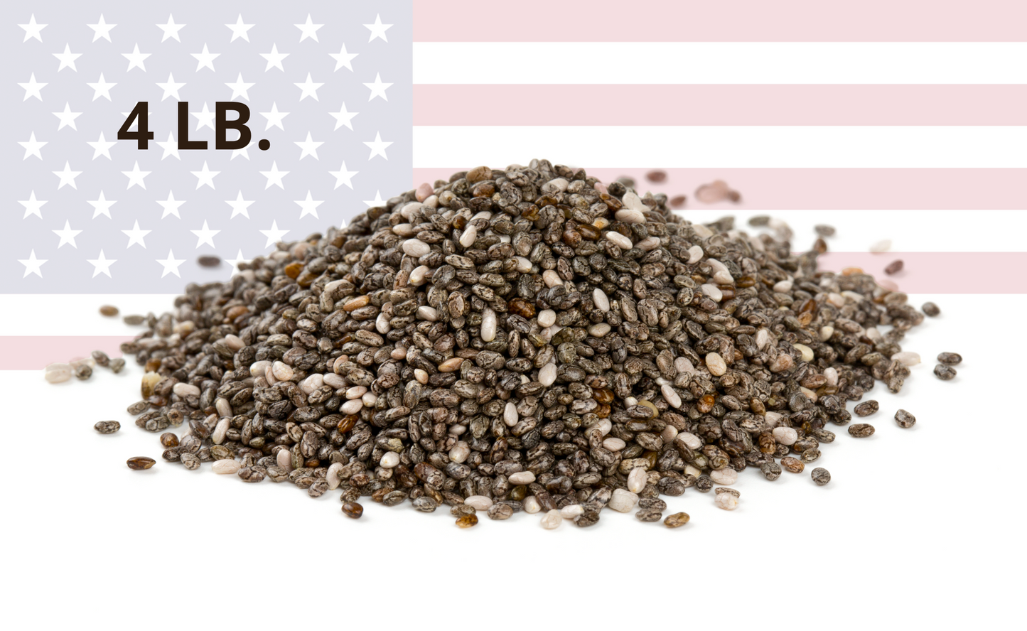 USA Grown Chia Seeds, 4 lb.