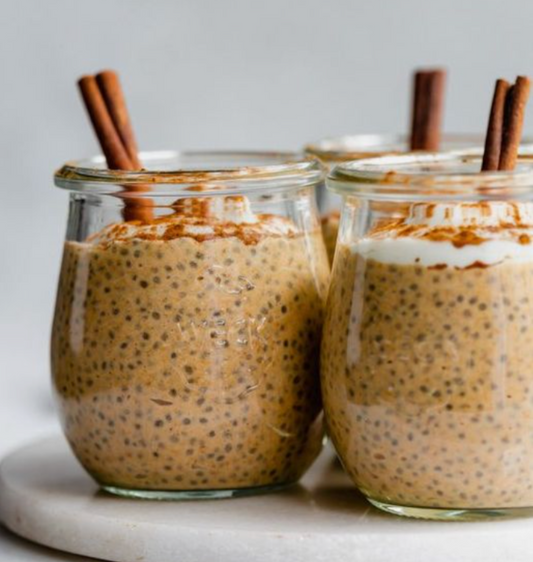 Pumpkin Protein Chia Seed Pudding